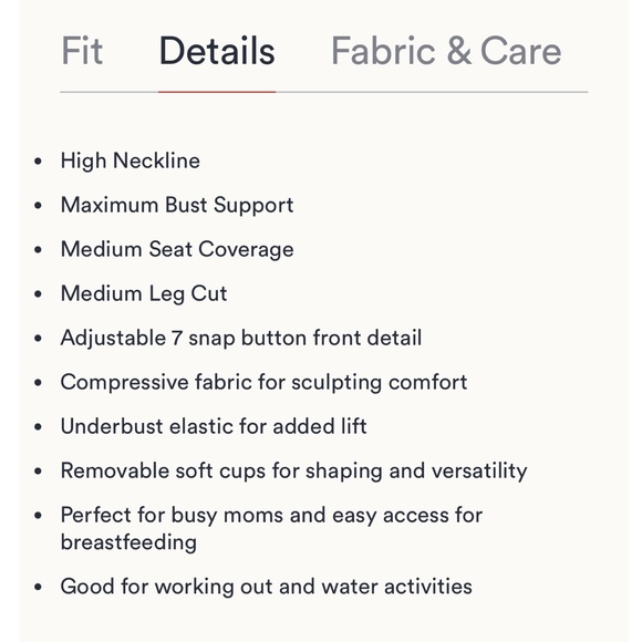 Andie - The Malibu One Piece - Ribbed - Black - Long Torso - Small NWT - Picture 5 of 6